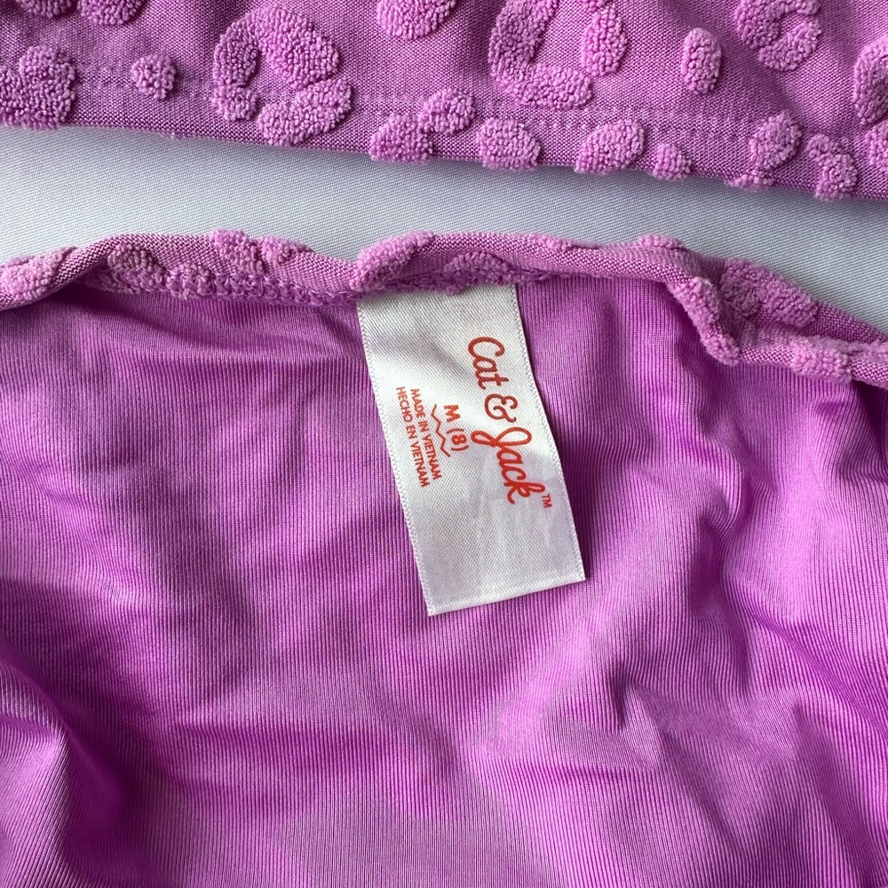 Cat & Jack Purple Textured Intimate Set - Picture 4 of 4
